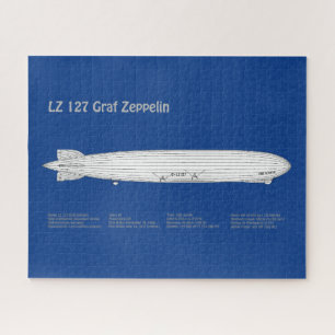 LZ 127 Graf Zeppelin - Luftschiff Blueprint Plans