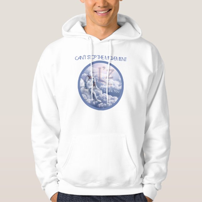 L'z "danken Ihnen" Hoodie (Vorderseite)