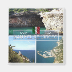 LZO025 SAN FELICE CIRCEO - Latium - Italien - Kühl Magnet