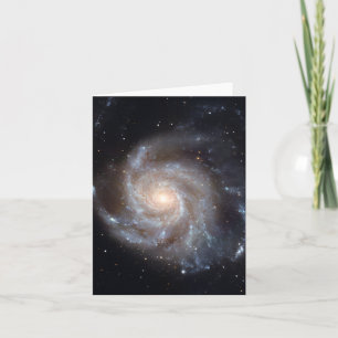 M101 Pinwheel Galaxy (NGC 4547) Feiertagskarte