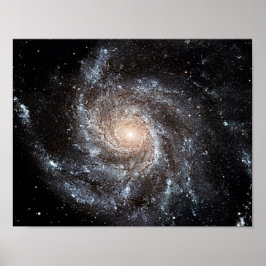 M101 Pinwheel Spiralgalaxie NASA Poster