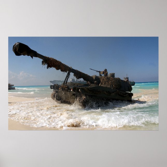 M109A5 Howitzer Poster (Vorne)