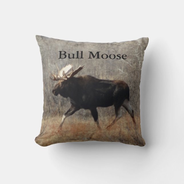 M10 Bull Moose Kissen (Vorderseite)