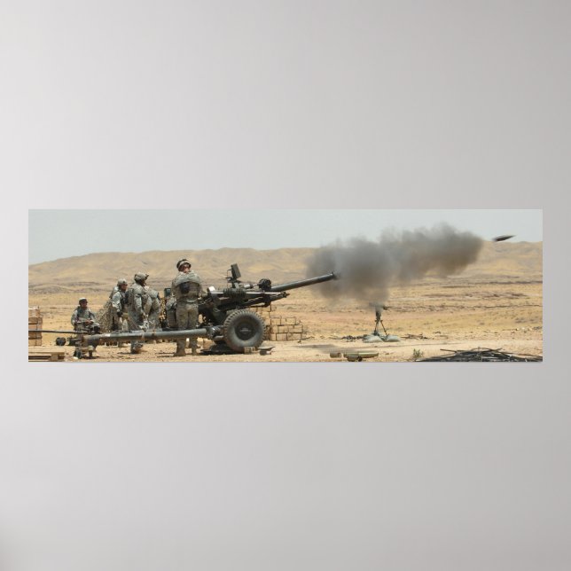 M119 Howitzer Poster (Vorne)
