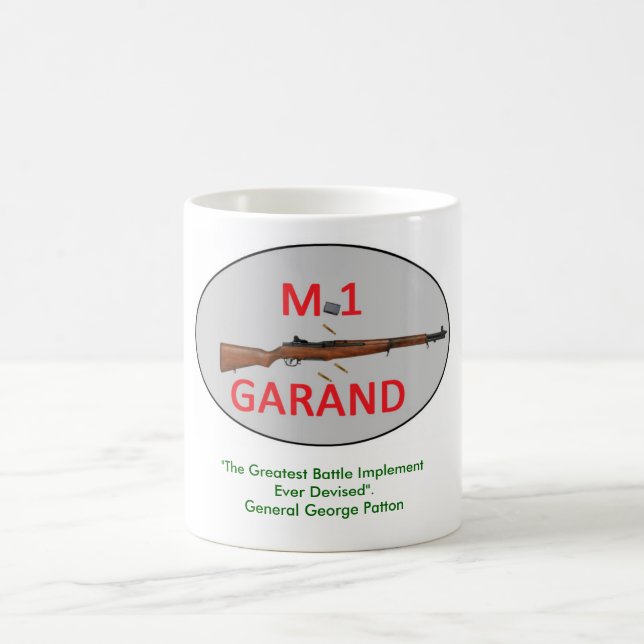 M1 Garand Kaffee-Tasse Kaffeetasse (Mittel)