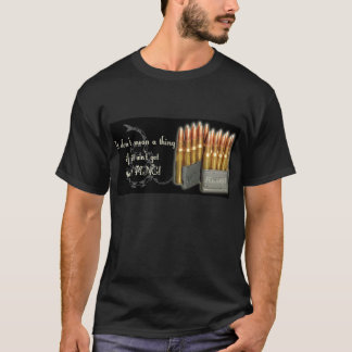 M1 Garand Klingeln-Schwarzes T-Shirt