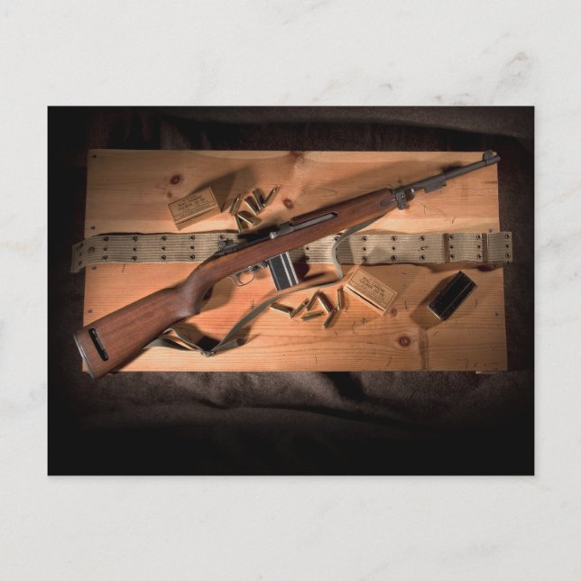 M1 Kohlenstoff Postkarte (Vorderseite)