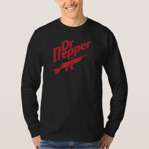 M249 Lmg Zubehör Maschine taktisches Drehschieber T-Shirt