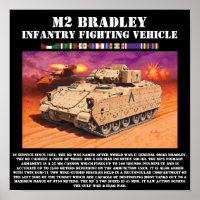 M2 Bradley Infanterie Fighting Vehicle Print