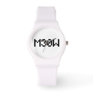M30W [Leetspeak Animal Sounds] Armbanduhr