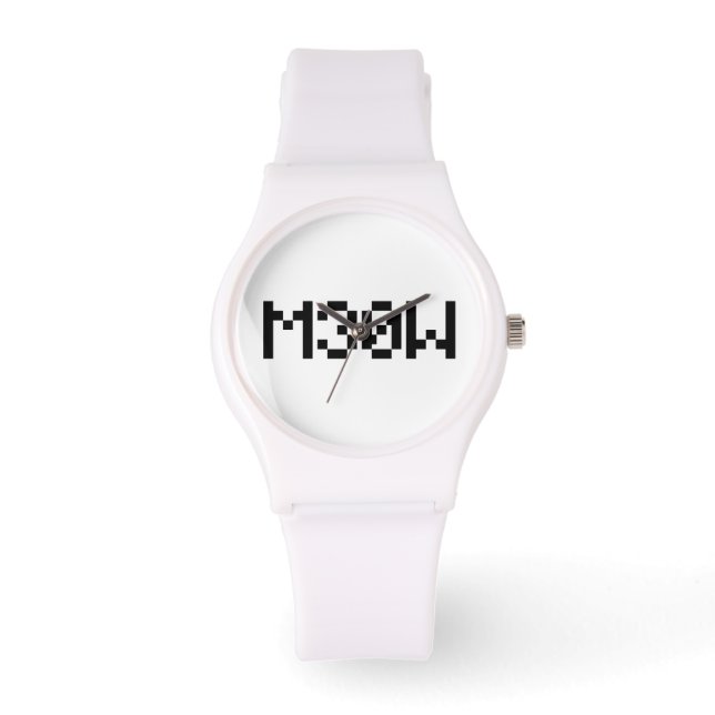 M30W [Leetspeak Animal Sounds] Armbanduhr (Vorderseite)