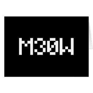 M30W [Leetspeak Animal Sounds] Karte