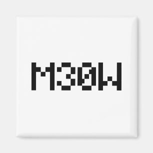 M30W [Leetspeak Animal Sounds] Magnet