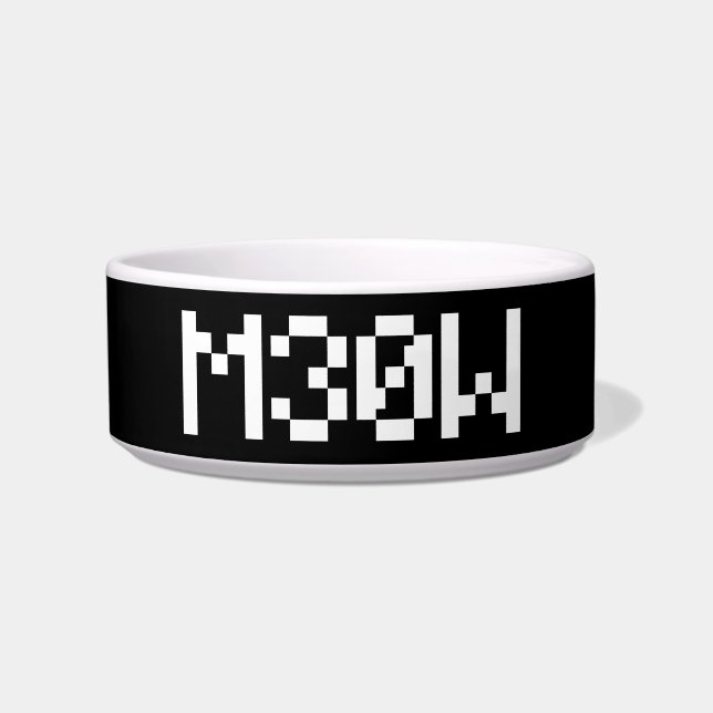 M30W [Leetspeak Animal Sounds] Napf (Vorderseite)