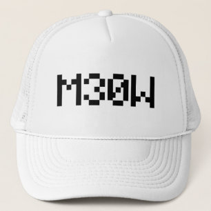 M30W [Leetspeak Animal Sounds] Truckerkappe
