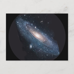 M31 Andromeda Galaxy Postkarte