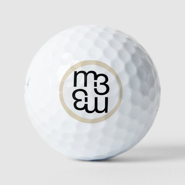 m3 Bridgestone e6 Golfbälle | m3galleryStudio (Vorderseite)