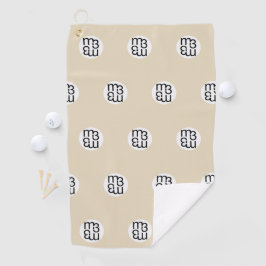 m3 Golfhandtuch | m3galleryStudio