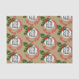 m3 Weihnachtsgeschenkpapier Seidenpapier