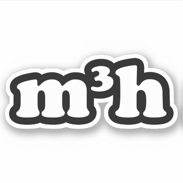 m3h aufkleber (Vorderseite)