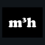m3h poster<br><div class="desc">Math,  meh,  no problem.

Globe Trotters specialises in idiosyncratic imagery from around the globe. Here you will find unique Greeting Cards,  Postcards,  Posters,  Mousepads and more.</div>