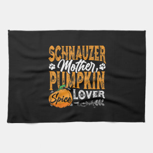 M3SSS Miniatur Schnauzer Dogengeschenk Halloween F Geschirrtuch