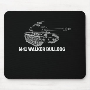 M41 Walker Bulldog American Light Army Tank Gift Mousepad