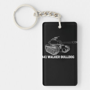 M41 Walker Bulldog American Light Army Tank Gift Schlüsselanhänger