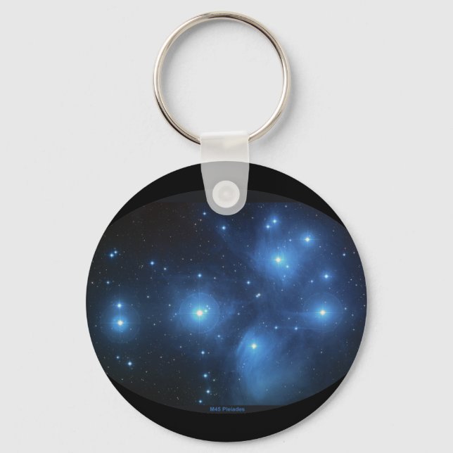 M45 Pleiades Schlüsselanhänger (Vorderseite)