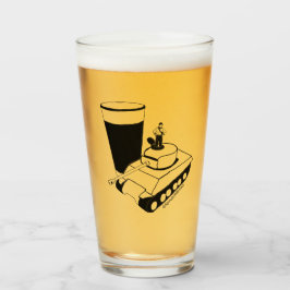 M4 Pint-Glas Glas