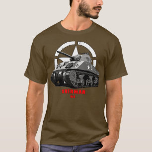 M4 Sherman Militäreinheit WW2 T-Shirt