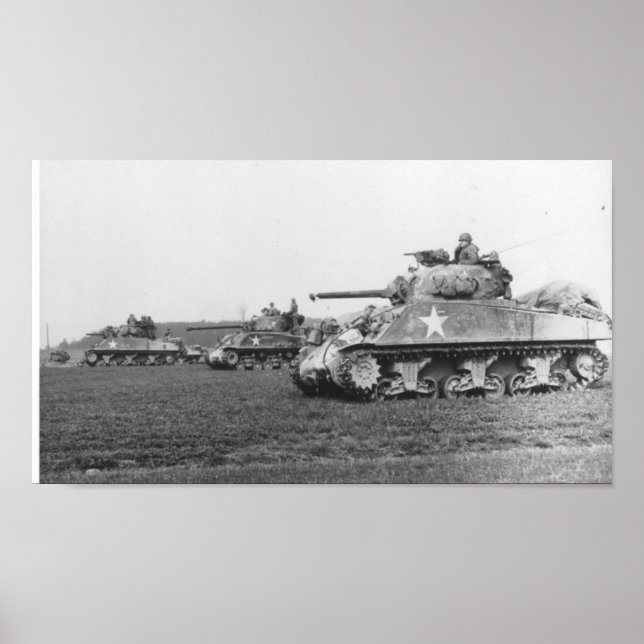 M4 Shermans Poster (Vorne)