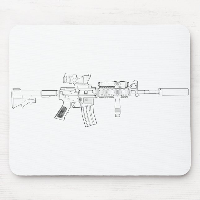 M4 SOPMOD Mousepad (Vorne)