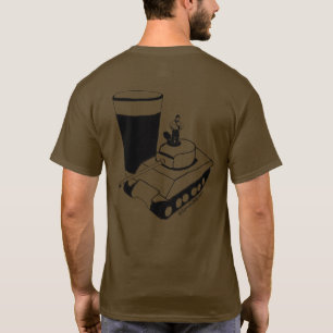 M4-T-Shirt für Männer auf der Rückseite T-Shirt