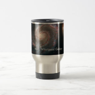 M51: Strudel-Galaxie Reisebecher