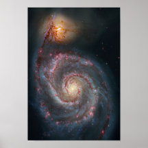 M51 Whirlpool Spiralgalaxie NASA