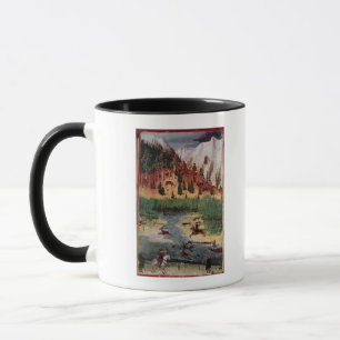 M5751 f.2v Maximilian I jagenrotwild Tasse
