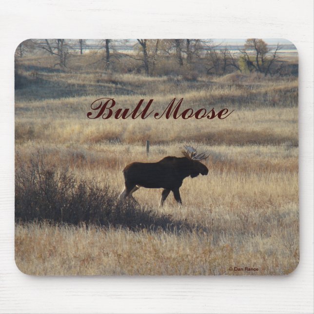 M5 Bull Elch Mousepad (Vorne)