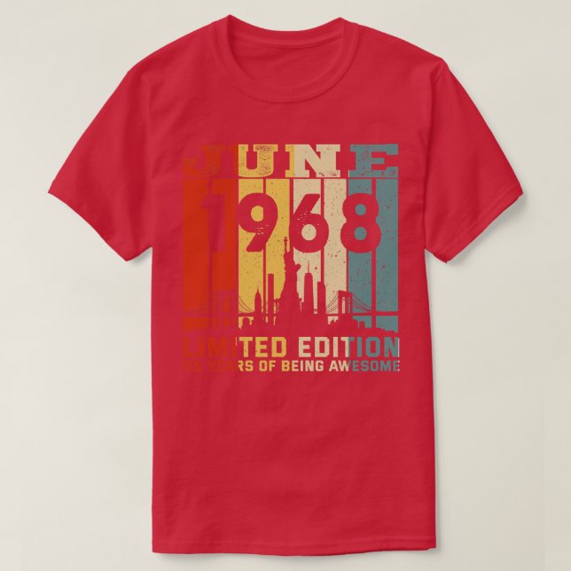 M602 Juni 1968 Limited Edition 55 Jahre als T-Shirt (Design vorne)