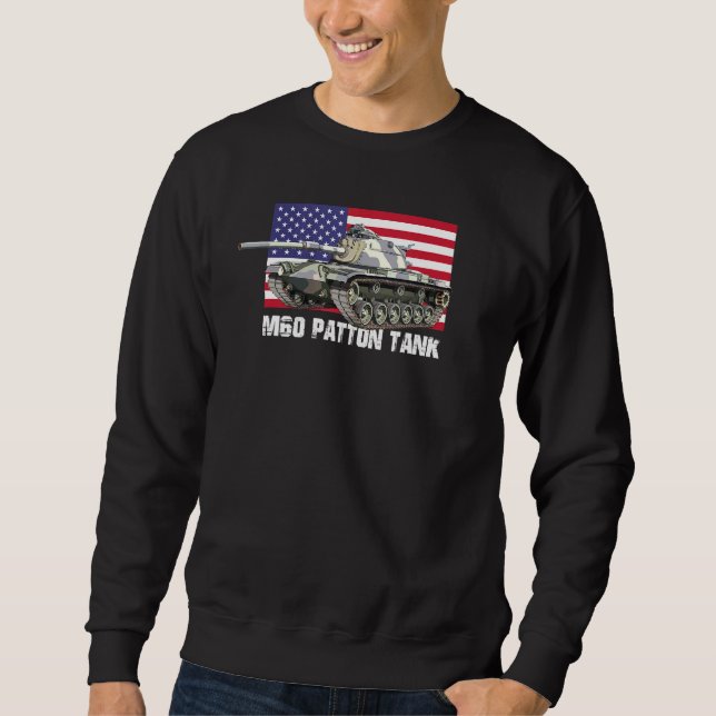 M60 Patton Tank American USA Flag (Vorderseite)
