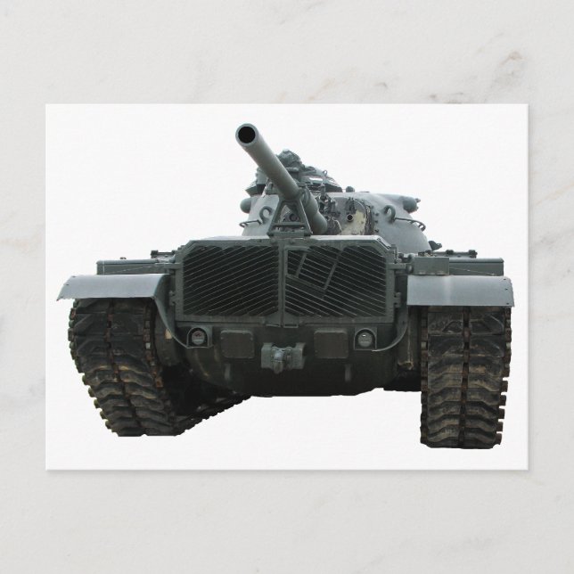 M60 Patton Tank Postkarte (Vorderseite)