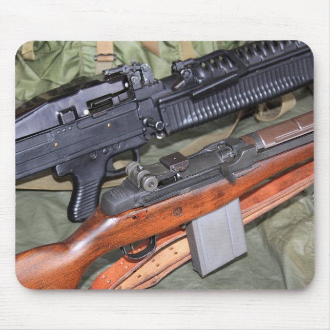 M60 u. M14 nebeneinander Mousepad (Vorne)