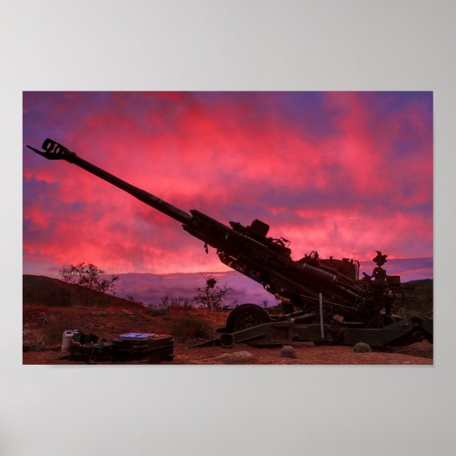 M777-A2 Howitzer Poster (Vorne)