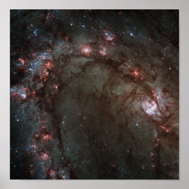 M83 Spiralgalaxie NASA Poster (Vorne)