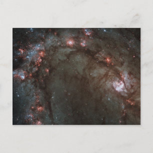 M83 Spiralgalaxie NASA Postkarte