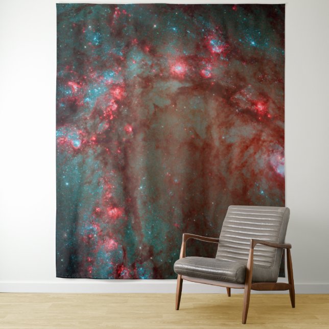 M83 Spiralgalaxie NASA Wandteppich (Beispiel)