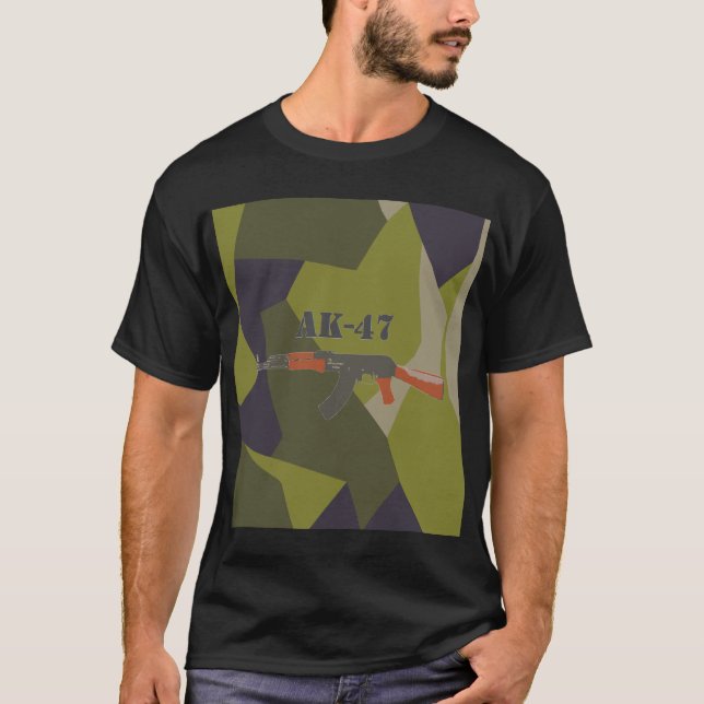 M90 camo  AK47 T-Shirt (Vorderseite)
