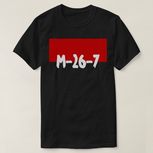 M-26-7 T-Shirt (Design vorne)