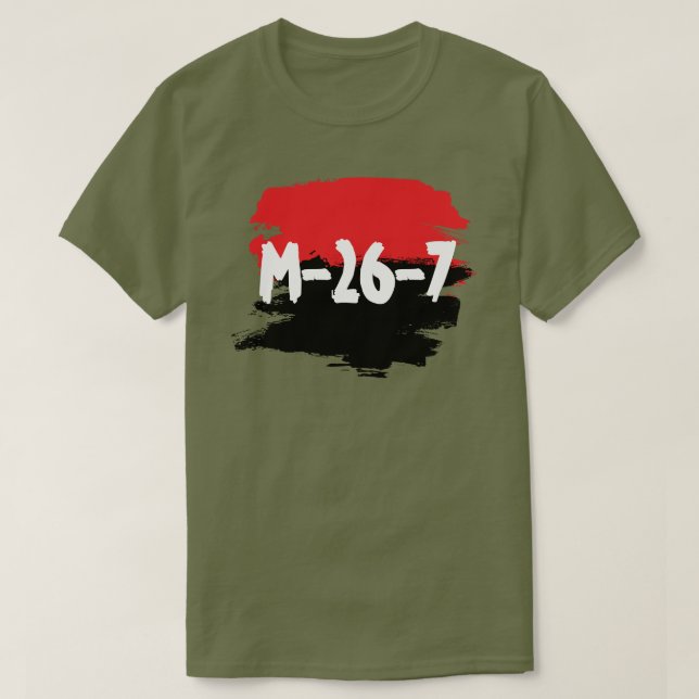 M-26-7 verde olivo T-Shirt (Design vorne)