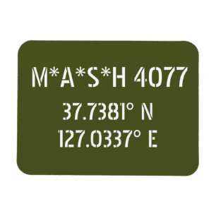 M*A*S*H 4077 Breitengrad Magnet